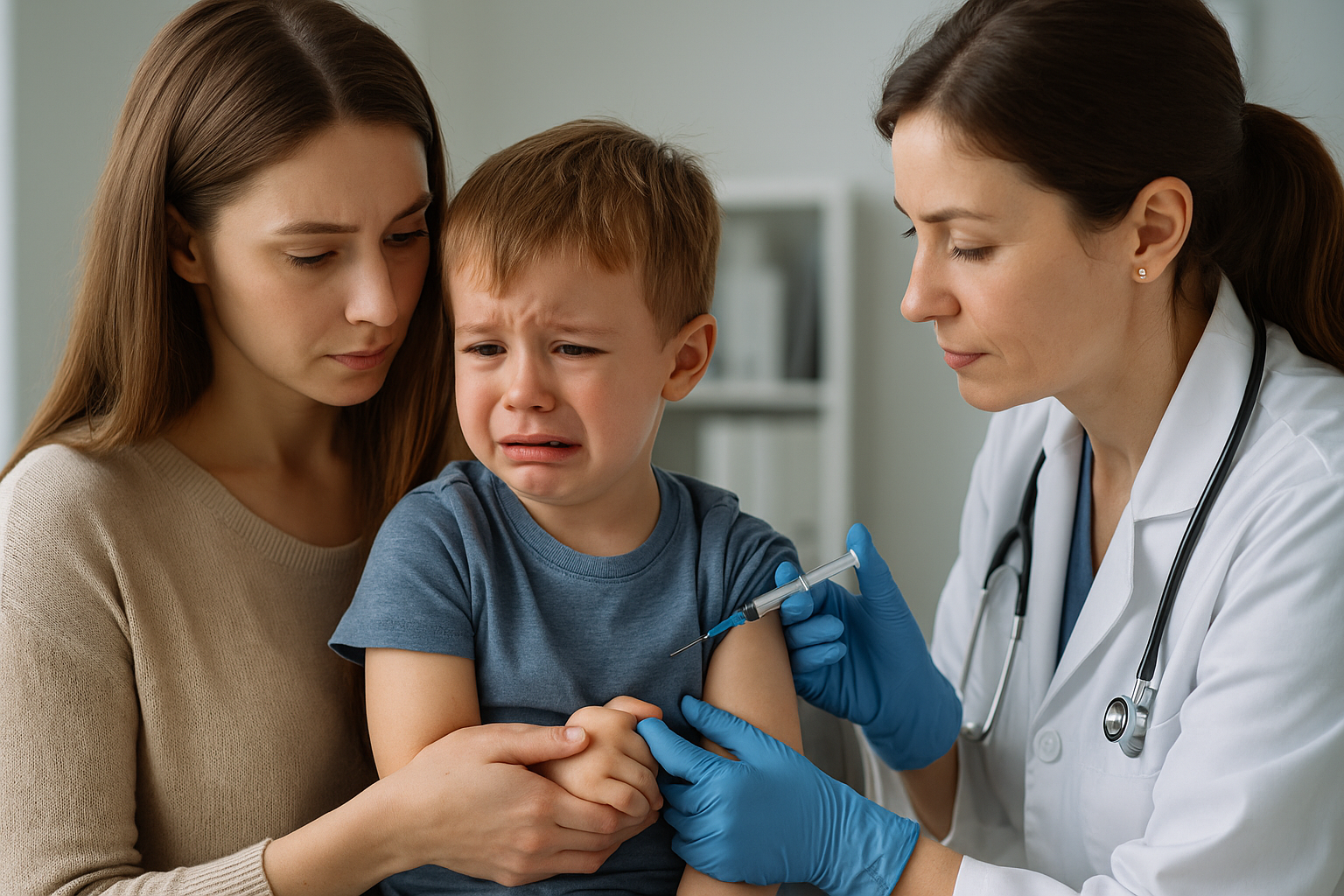 Ansia da iniezione nei bambini: strategie per genitori e pediatri