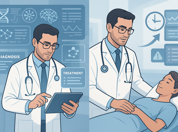 AI generativa e co-piloti clinici: risparmio di tempo e qualità delle cure