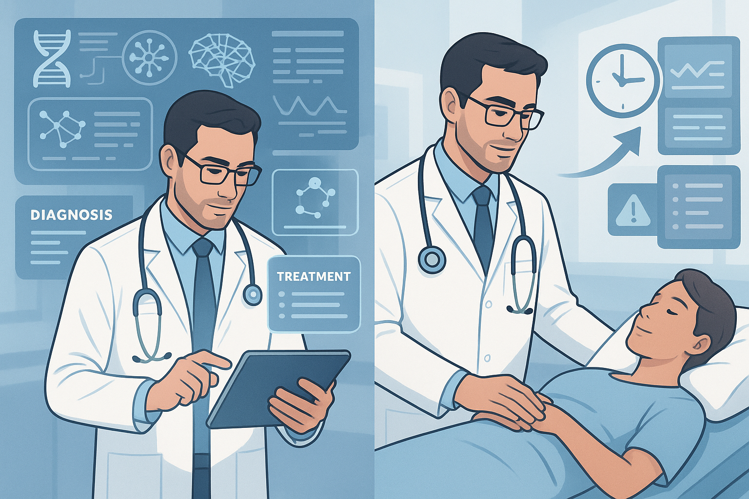 AI generativa e co-piloti clinici: risparmio di tempo e qualità delle cure