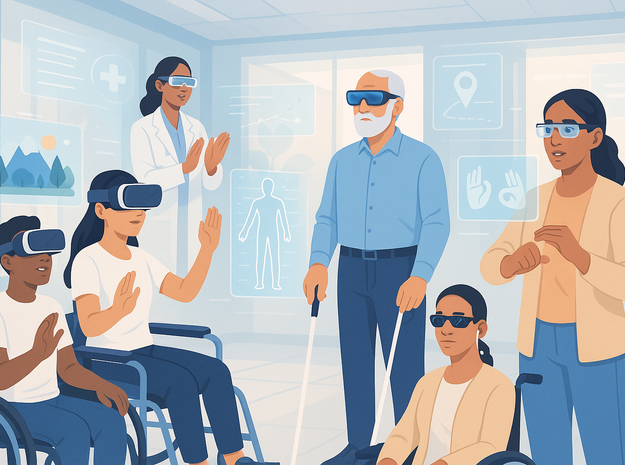 AR e VR per l’accessibilità: tecnologie immersive per pazienti con disabilità
