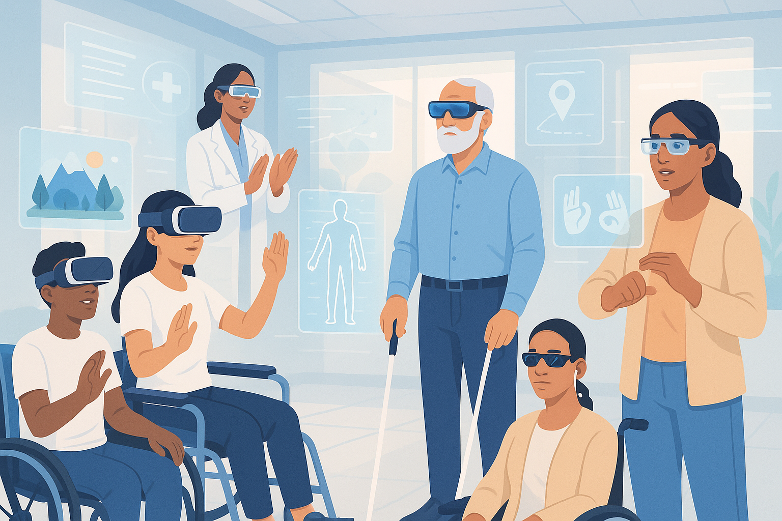 AR e VR per l’accessibilità: tecnologie immersive per pazienti con disabilità