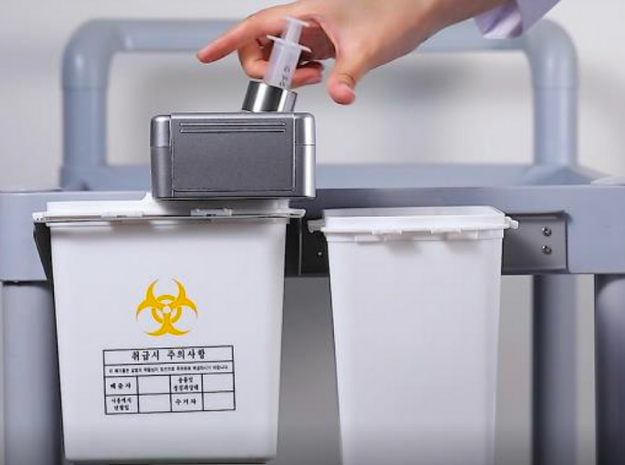 ANDY: il separatore automatico di siringhe che riduce il rischio di infortuni da ago