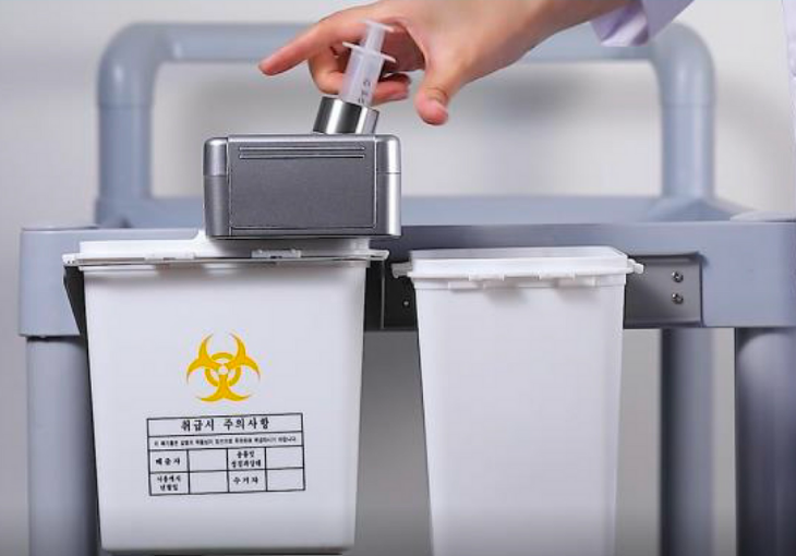 ANDY: il separatore automatico di siringhe che riduce il rischio di infortuni da ago