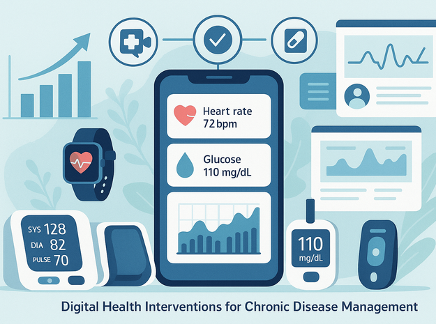 Digital Health Interventions (DHI): strumenti efficaci per la gestione delle malattie croniche