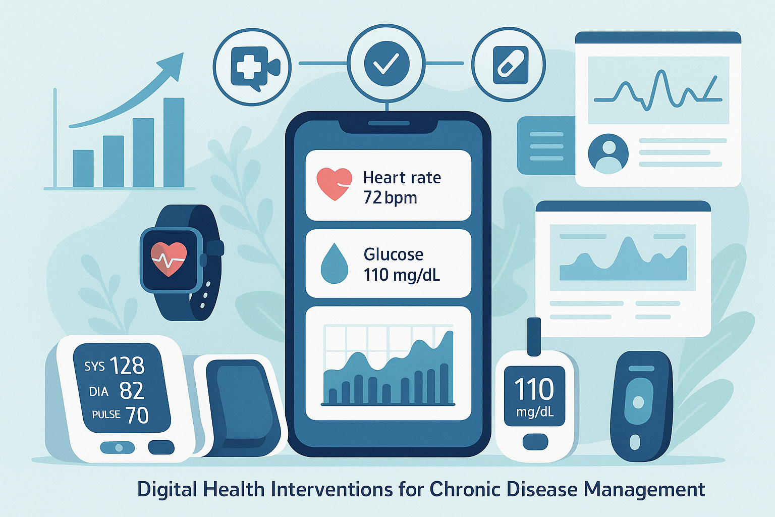 Digital Health Interventions (DHI): strumenti efficaci per la gestione delle malattie croniche