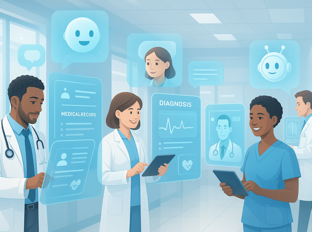 Generative AI in sanità: assistenti virtuali che semplificano la vita dei clinici