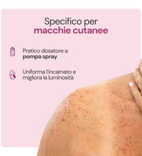 Spray per macchie cutanee