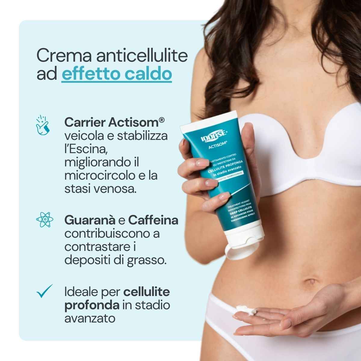 Crema cellulite effetto caldo