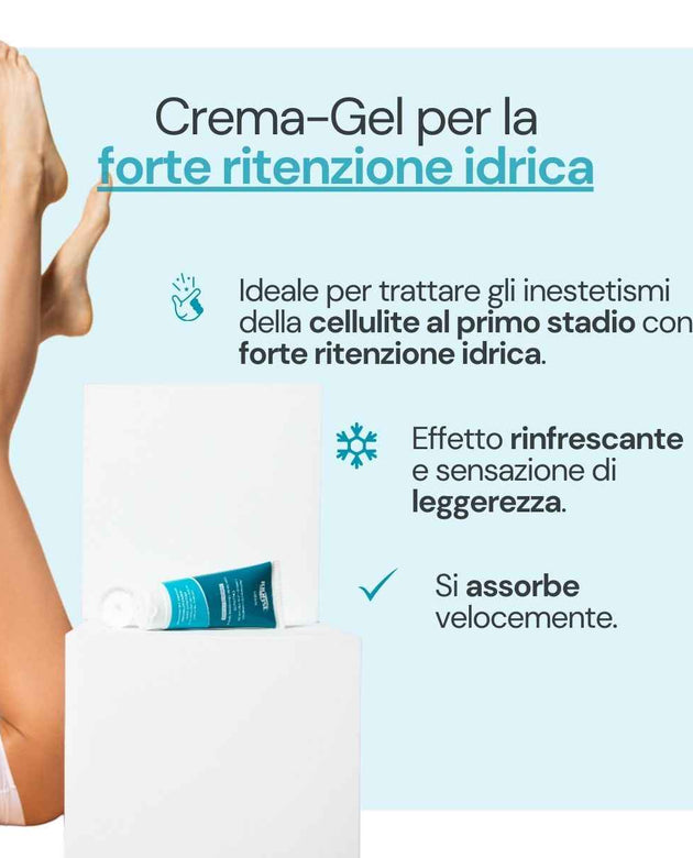 Crema drenante ritenzione idrica