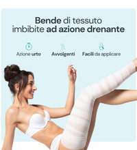 Bendaggi drenanti e detossificanti gambe