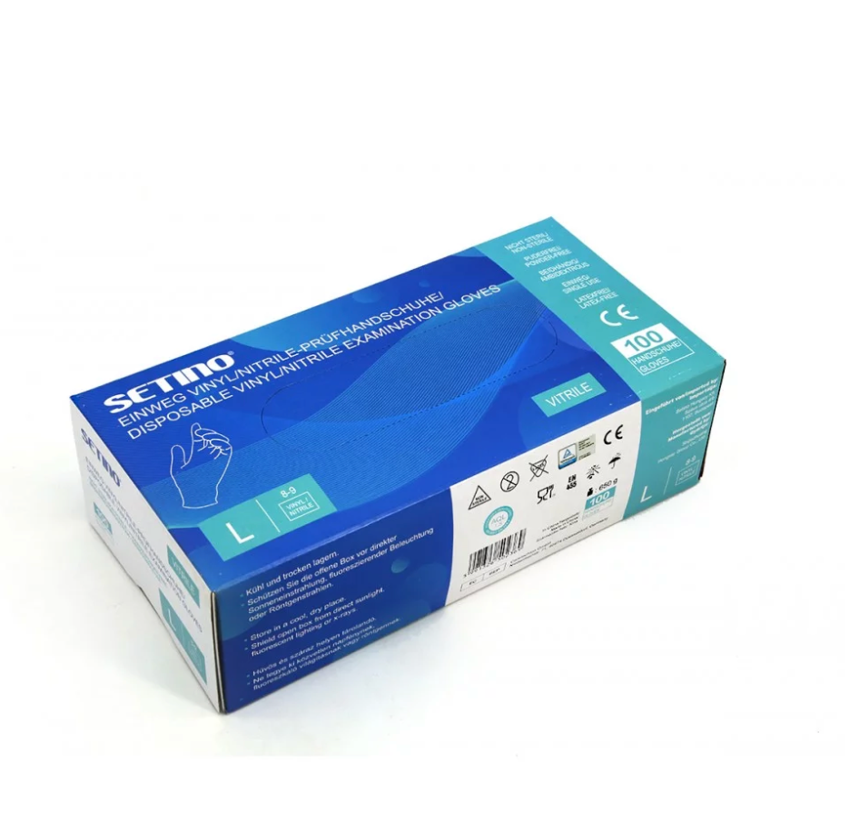Vitrile gloves | 100 pz. - Gamastech