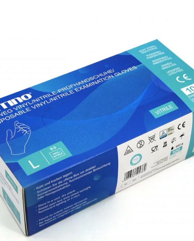 Vitrile gloves | 100 pz. - Gamastech