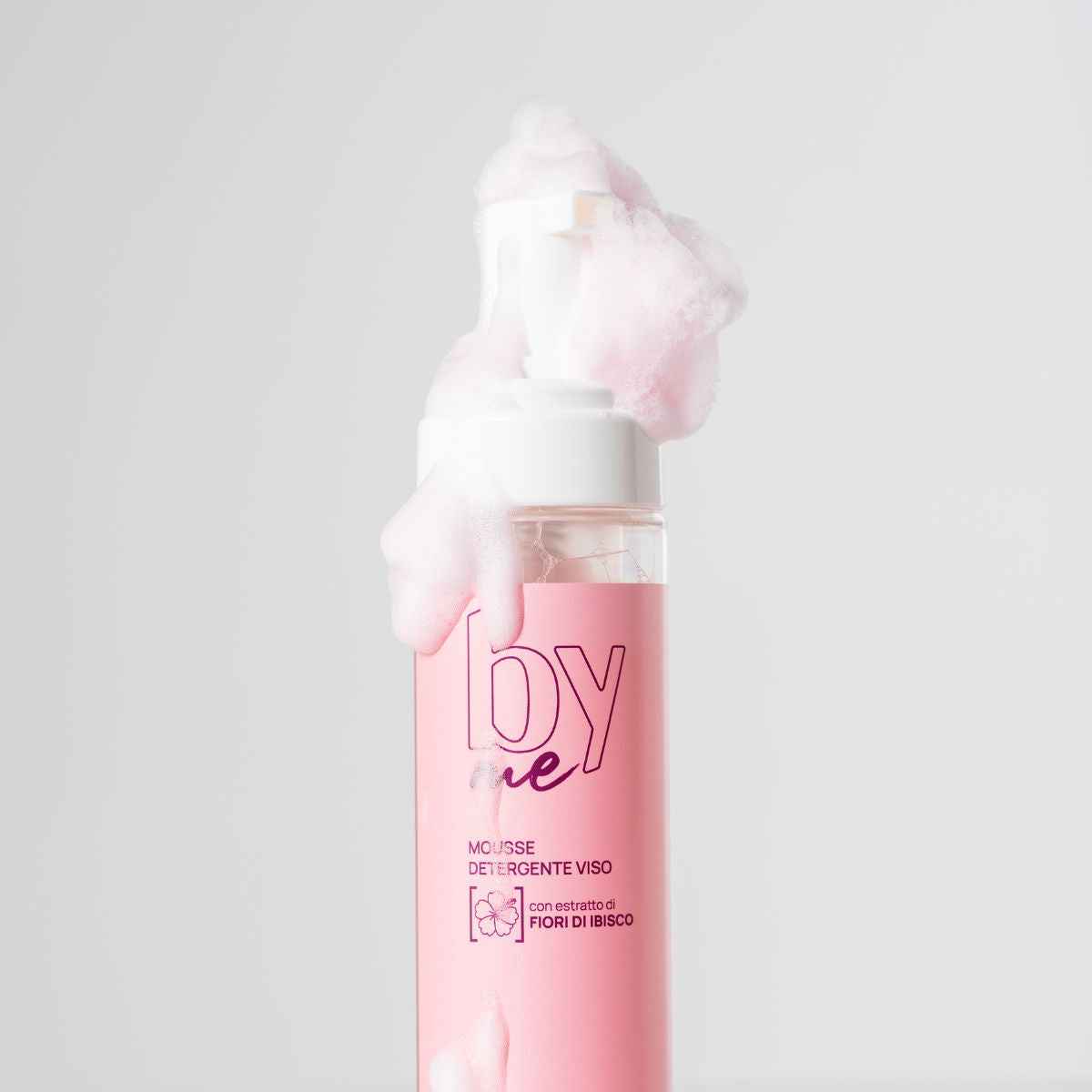 Mousse Detergente con Estratto di Fiori d'Ibisco