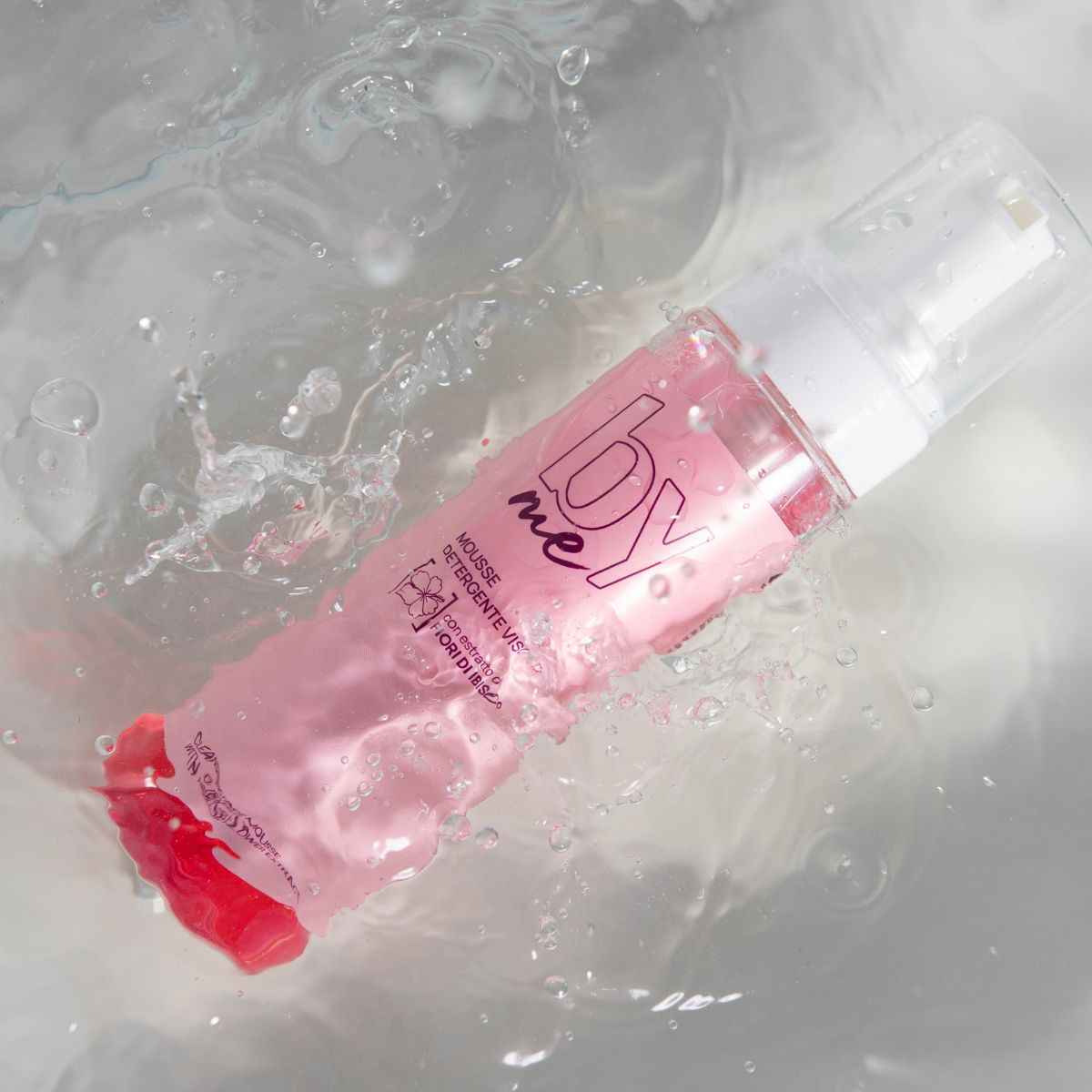 Mousse Detergente con Estratto di Fiori d'Ibisco